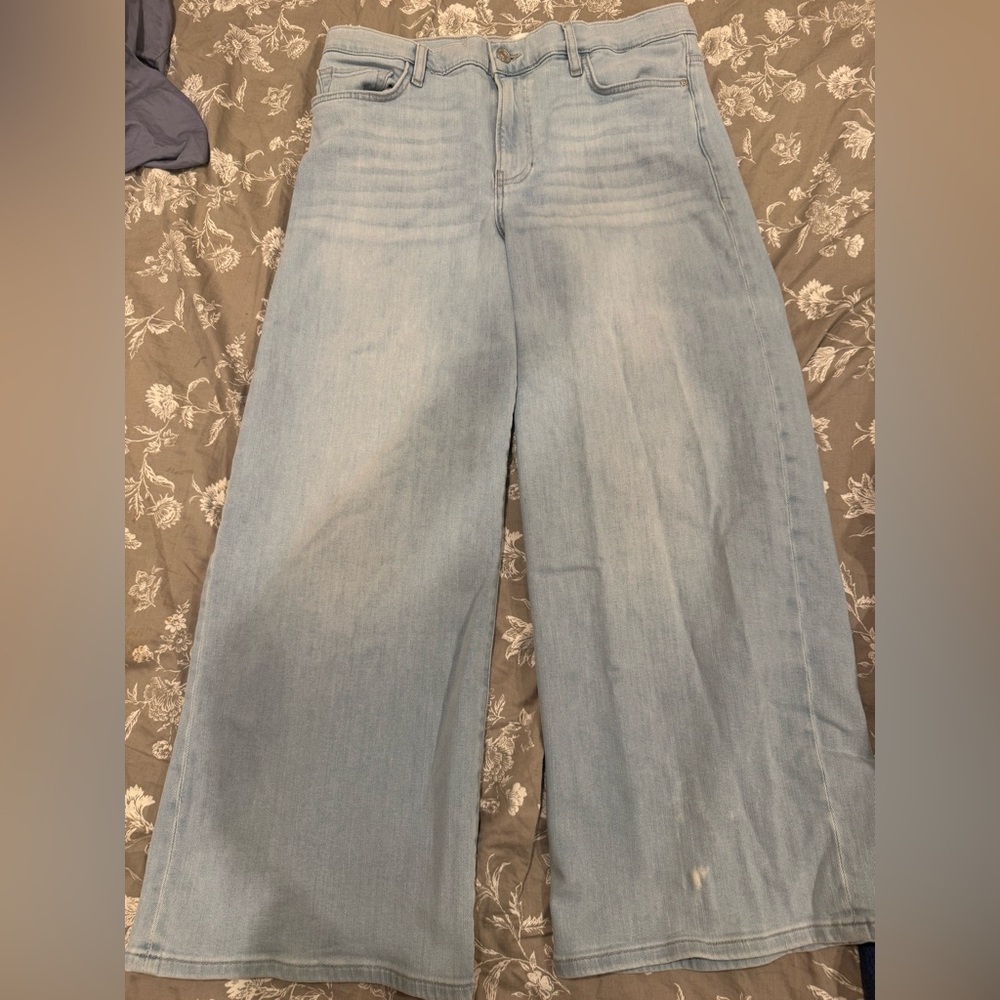 Frame Denim Light Blue Flare Jeans